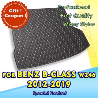 พรมปูพื้นรถยนต์ อุปกรณ์เสริม สําหรับ Benz B Class W246 2012 2013 2014 2015 2016 2017 2018 2019