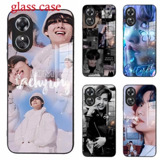 เคสโทรศัพท์มือถือ ลาย BTS V Kim Tae Hyung สําหรับ OPPO A17