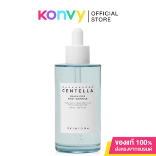 SKIN1004 Madagascar Centella Hyalu Cica First Ampoule 100ml สกินวันโอว์โอว์โฟร์ แอมพูลสูตรเพื่อผิวเนียนนุ่มชุ่มชื้น.