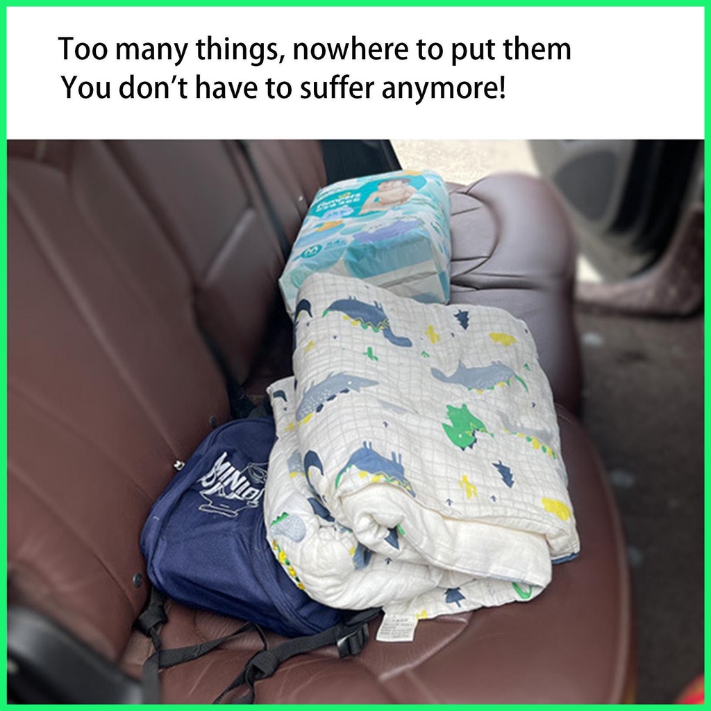 [จัดส่งจากกรุงเทพฯ]🚚กระเป๋าตาข่ายเก็บของ สําหรับติดหลังคารถยนต์ - รูปที่ 7