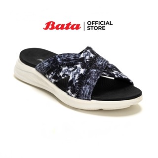 Bata บาจา รองเท้าแตะลำลองแบบสวม และ แบบหูหนีบ ดีไซน์เก๋ รองรับน้ำหนักเท้าอย่างดี สวมใส่ง่ายน้ำหนักเบา สำหรับผู้หญิง รุ่น Vacay สีชมพู 6715232 สีดำ 6716232