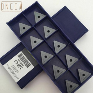 【ONCEMOREAGAIN】Milling Cutter Blade Inserts CNC Carbbide For TPKN2204 PDTR LT30 -PVD 10pcs