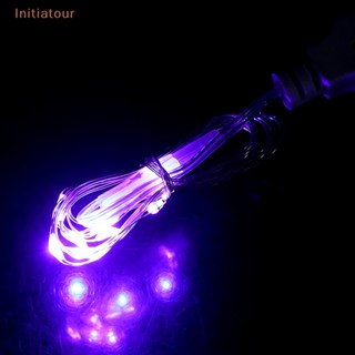 [Initiatour] สายไฟหิ่งห้อย Led 10 ดวง สายทองแดง ยาว 1 เมตร กันน้ํา สําหรับตกแต่งปาร์ตี้คริสต์มาส งานแต่งงาน 1 ชิ้น