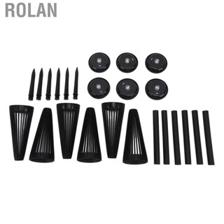 Rolan Landscape Lamp Solar Pathway Light Decorative 6 Pcs For Garden