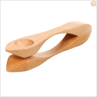 Folk Percussion Spoons - Natural Wood Musical Instrument for Adults and Children - Great Gift Idea