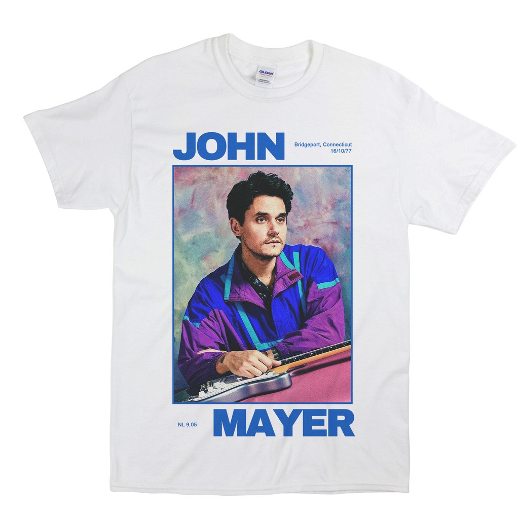 ความร้อน คอลูกเรือJohn Mayer Band T-Shirt - New Light / Unisex / John Mayer T-Shirt / John Mayer T-S