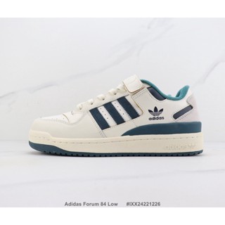 A_didas Forum 84 รองเท้าผ้าใบหนัง