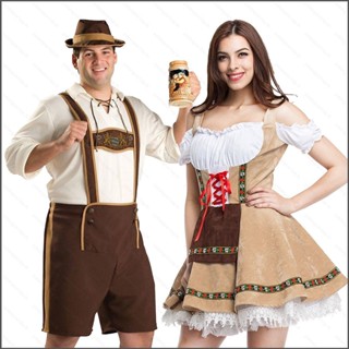 Yb4 Oktoberfest ชุดเดรสเบียร์ และกางเกงคอสเพลย์ สําหรับงานรื่นเริง BY4