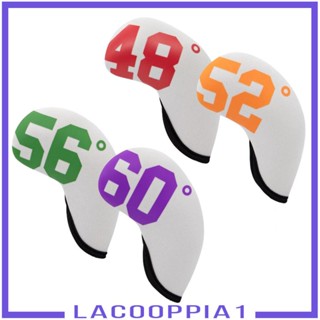 [Lacooppia1] ผ้าคลุมหัวไม้กอล์ฟ ผ้านีโอพรีน กันลื่น ป้องกันรอยขีดข่วน 4 ชิ้น