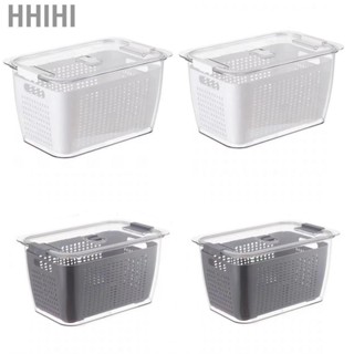 Hhihi Draining  2 Layer Japanese Style Kitchen  Vegetable Storage Box with Filter