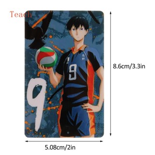 อนิเมะ Haikyuu !! Hinata Shoyo บัตรประชาชน PVC สําหรับเด็กนักเรียน ของขวัญ