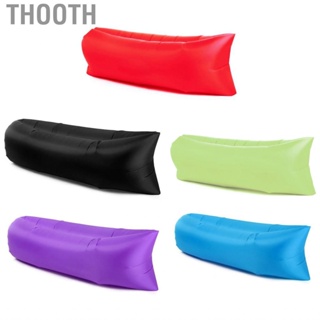 Thooth Inflatable Sofa Foldable  Prevent Leakage Lounger Couch for Travel Camping