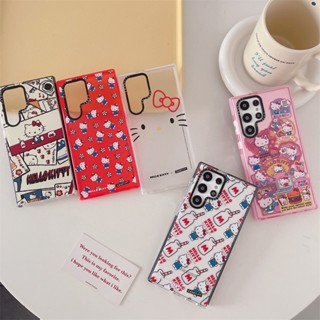 เคสโทรศัพท์มือถือ TPU ลาย KT Cat Two Bombs สําหรับ Samsung Galaxy S23 S22Plus S22 S21 S20Ultra S20