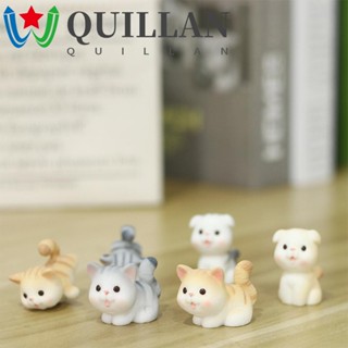 Quillan ตุ๊กตาแมว ขนาดเล็ก เครื่องประดับ สําหรับตกแต่งบ้าน สวน