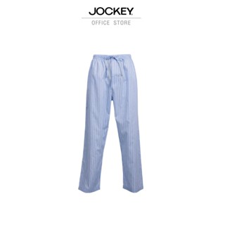 JOCKEY UNDERWEAR กางเกงขายาว SLEEPWEAR รุ่น KU JKK216P PANTS สีน้ำเงิน กางเกง เสื้อผ้าผู้ชาย