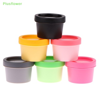 (Plusflower) ขวดโหลเปล่า พลาสติก รีฟิล สําหรับใส่โลชั่น ครีม เครื่องสําอาง เหมาะกับการเดินทาง 1 ชิ้น