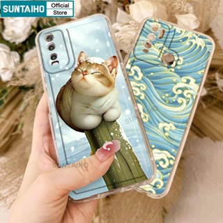 Suntaiho เคสโทรศัพท์มือถือแบบใส ลายแมวหิมะทะเล สําหรับ VIVO Y50 Y30 Y20S Y20G Y20 Y15S Y12S VIVO Y93 Y91 Y95 U1 Y1S