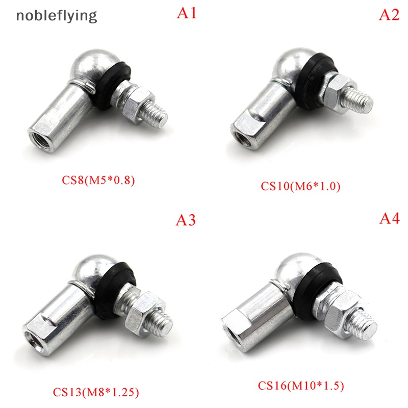 Nf ลูกหมากหัวบอลแบริ่ง M5 M6 M8 M10 มุมขวา CS8 CS10 CS13 CS16 nobleflying