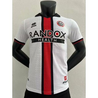 【 Player Version 】ใหม่ Sheffield United เสื้อฟุตบอล แขนสั้น คุณภาพสูง AAA+ 2324