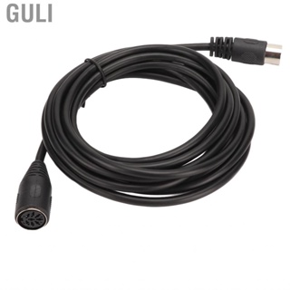 Guli DIN Adapter Cable 8 Pin Male To Female Speaker  Cord For Microphone AV