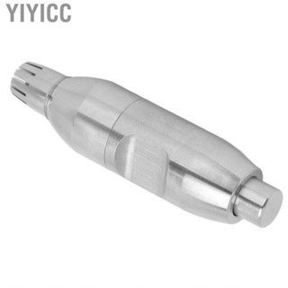 Yiyicc Nose Hair Trimmer Rounded Corner  Stainless Steel Mechanical Manual Ear Neck Eyebrow Shaver