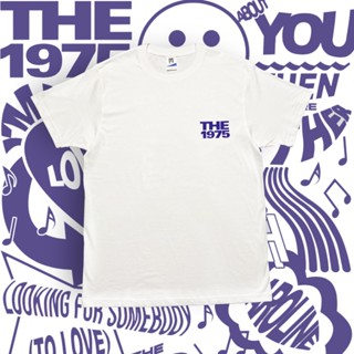 ดูดีนี่ เสื้อยืด พิมพ์ลาย The 1975 BEING FUNNY SONG LIST สําหรับผู้ชาย
