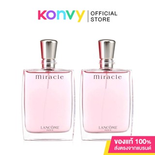 Lancome Miracle EDP 30ml x 2 น้ำหอมลังโคมสำหรับผู้หญิง แนวกลิ่นฟลอรัล-สไปซี่.