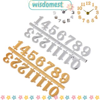 Wisdomest ตัวเลขโรมันดิจิทัล แฮนด์เมด สําหรับซ่อมแซมนาฬิกา 1 ชุด