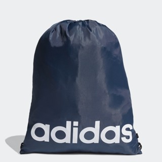 adidas ไลฟ์สไตล์ กระเป๋ายิมแซค Essentials Logo Unisex สีน้ำเงิน GN1924