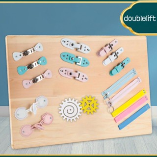 ของเล่นบอร์ดเกม Montessori Sensory Busy Boards 1 2 3 5 สําหรับเด็ก