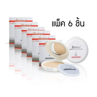 BUTAE แป้ง บูเต้ : BUTAE SUPER OIL-CONTROL POWDER DOUBLE FORMULA x 6 ชิ้น abcmall