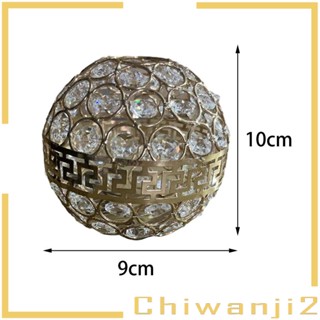 [Chiwanji2] โคมไฟคริสตัลเทียม ทรงกลม สําหรับตกแต่งบ้าน ห้องนอน
