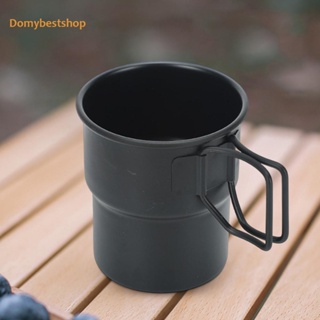 [Domybestshop.th] @ แก้วกาแฟสเตนเลส ขนาด 300 มล. สําหรับตั้งแคมป์ เดินป่า แบกเป้