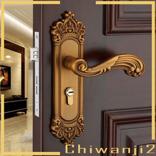 [Chiwanji2] อุปกรณ์ล็อคประตู ภายในบ้าน ออฟฟิศ สไตล์วินเทจ หรูหรา