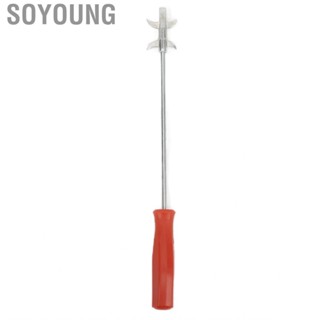 Soyoung Car Tire Cleaning Hook  Zinc Alloy Tyre Stone Tool Rubber Multi‑Function for Auto