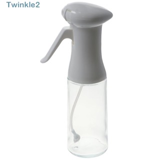 Twinkle หม้อสเปรย์น้ํามัน อเนกประสงค์ สีขาว สําหรับสลัดน้ําส้มสายชู แก้ว น้ํามัน ห้องครัว