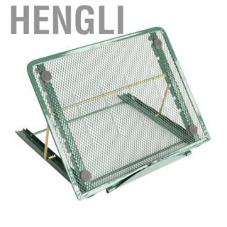 Hengli Tablet Stand  Holder Firm Support Heat Dissipation Adjustable for Home Office