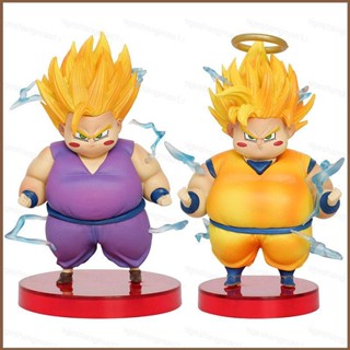 ใหม่ โมเดลฟิกเกอร์ ดราก้อนบอล Fat Son Goku Son Gohan Super Saiyan ของเล่นสําหรับเด็ก เก็บสะสม ของขวัญ