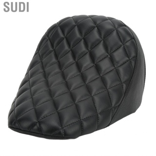 Sudi Motorcycle Front  Rhombic Shaped Black Touring Solo Cushion Pad Replacement for Indian Scou