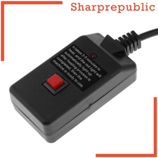 [Sharprepublic] ใหม่ รีโมตควบคุมเครื่องตัดหมอกเวที 400 900 1200W พร้อมสายเคเบิลเชื่อมต่อ สีดํา