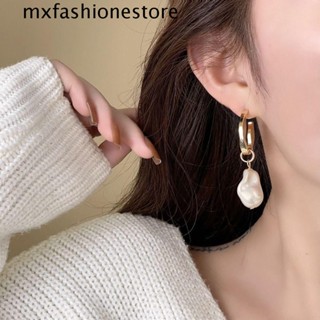 Mxfashione ผู้หญิง ต่างหูห้อย หวาน สวยหรู อินเทรนด์ เฉพาะ ออกแบบแฟชั่น เครื่องประดับ โบว์ โลหะผสม สไตล์เกาหลี ต่างหู