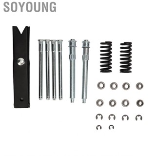 Soyoung Door Spring Tool Durable Hinge Pin Bushing  Kit Sturdy High Strength Replacement  Wear for K1500 K2500 K3500