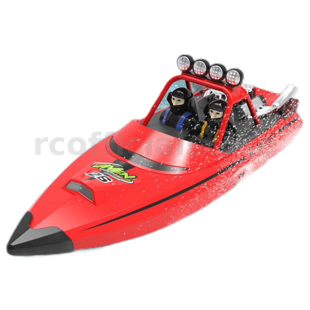 Ty 725 2.4G 30 กม./ชม. RC เรือเจ็ท สปีดโบท เทอร์โบเจ็ต ปั๊ม รีเซ็ต ขนาดกันน้ํา ไฟ LED รีโมตคอนโทรล เรือ ยานพาหนะ ความเร็วสูง รุ่น