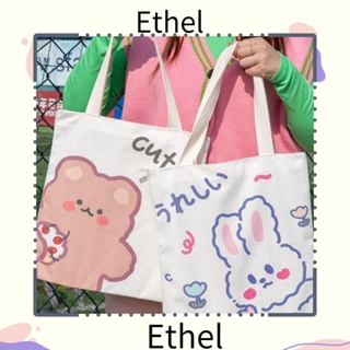 Ethel1 กระเป๋าสะพายไหล่ กระเป๋าถือ ลายการ์ตูน สําหรับผู้หญิง