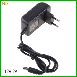 12v 2A สําหรับ DC Charger AC อะแดปเตอร์ 18650 เครื่องชาร์จแบตเตอรี่ลิเธียมโพลิเมอร์ สําหรับ DC 5