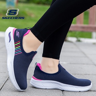 Skechers_ GOWALK ArchFit รองเท้าวิ่งลําลอง ผ้าตาข่าย ระบายอากาศ ข้อสั้น เหมาะกับฤดูร้อน สําหรับผู้หญิง