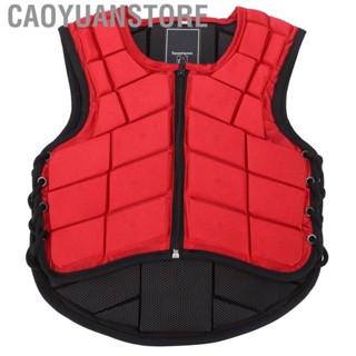 Caoyuanstore Kid Equestrian Vest Shock Absorption Children Horse Riding Body Protector Breathable Outdoor Safety