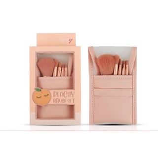 ♦️ของแท้·ส่งด่วน·ถูก♦️ DAYSE x ASHLEY: Peachy Brush set #AA-192 : แอชลี่ย์ เซต แปรงปัดแก้ม 5 ชิ้น