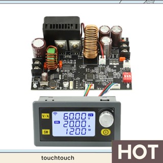 โมดูลแปลงพาวเวอร์ซัพพลายแรงดันไฟฟ้า 1200W DC CNC 6-70V ปรับได้