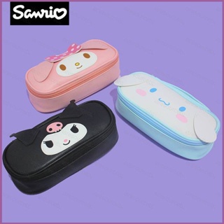 Sq2 Sanrio Kuromi Cinnamon กระเป๋าดินสอ ลายการ์ตูน สามมิติ ความจุขนาดใหญ่ สําหรับนักเรียน ปากกา เครื่องเขียน